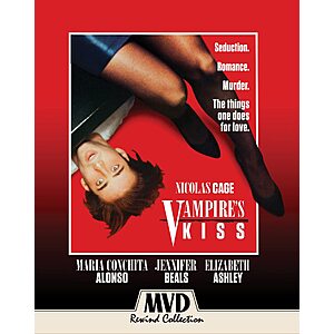 Vampire's Kiss Blu Ray $9.76 Amazon.com