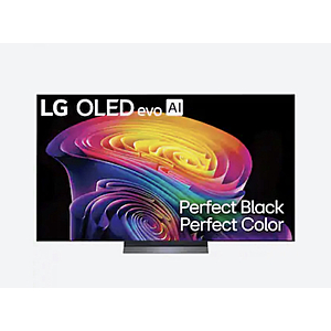 LG - 65" Class C6 OLED evo AI 4K Smart webOS TV with Perfect Black, Perfect Color and Brightness Booster (2026)