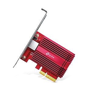 TP-Link 10GB PCIe Network Card (TX401)-PCIe to 10 Gigabit Ethernet Adapter, $60.53, Amazon, B&H