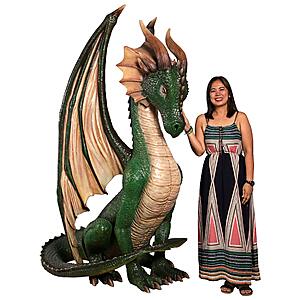 Design Toscano The Giant Papplewick Boggs Dragon Statue, 84" $3197.02
