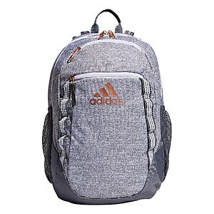 adidas 40L Excel 6 School Backpack (Jersey Grey/Onix Grey/Rose Gold) $31.32 + Free Shipping w/ Prime or on $35+