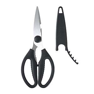 $1.78 FS WALMART+ or Pick Up Mainstays Black Handle Stainless Steel Multi-Purpose 8.6in Kitchen Shears