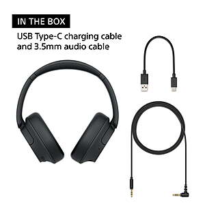 $88 FS WALMART Sony WH-CH720N-Noise Canceling Wireless Bluetooth Headphones- Black