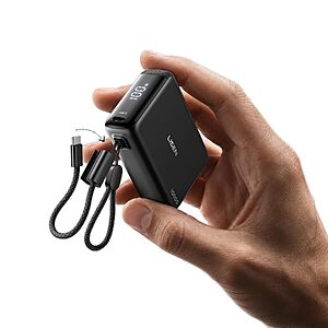 10,000mAh 45W Lisen Compact Portable Charger Power Bank $22.99 + Free Shipping w/ Prime or on $35+