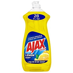 Ajax Ultra Liquid Dish Soap (Multiple flavors), 28 fl oz | Buy 1, get 1 free | (2) Qty for $2.49