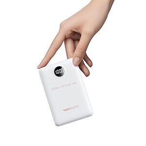 10000mAh 22.5W Veektomx Fast Charging Mini Power Bank (White or Black) $9.99 + Free Shipping w/ Prime or on $35+