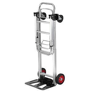 SVOPES 400-lb Capacity Steel Dump Cart with Hydraulic Lift Assist Rubber | DGNSTHC400BEDKOJOV0 $46.69