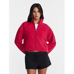 No Boundaries Polar Fleece Zip Up Jacket, Women’s and Women's Plus XXS-4X $8