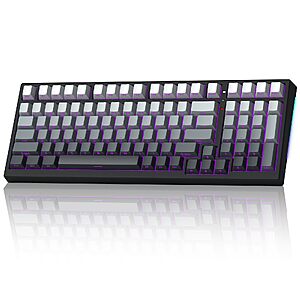 Keyporia X98 Wireless Mechanical Keyboard, RGB Backlit Custom Gaming Keyboard (41.99) $41.99