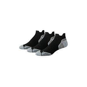 (3 Pairs) Amazon Essentials Men's Athletic Performance Low Cut Running Socks (Black or White) $2.90