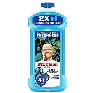 Mr. Clean All Purpose Cleaner, Floor Cleaner for Mopping Fresh, 41.0 fl oz - $3.59