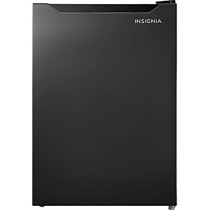 Insignia™ - 2.7 Cu. Ft. Mini Fridge with Door Storage and ENERGY STAR Certification - Black $109.99 Bestbuy.com