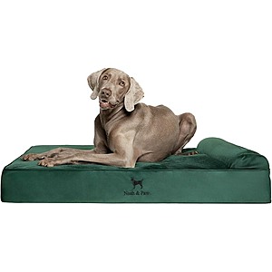 $30.59 | Noah & Paw Orthopedic Cooling Gel Memory Foam Dog Bed at Woot!