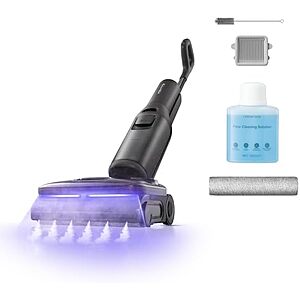 $379.99* | roborock F25 Steam Series Wet Dry Vacuum Mop, 356°F Cordless Steam Cleaner at Amazon