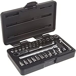 [YMMV, AC] $52.95* | 27-Pc GEARWRENCH 1/4" Drive 6-Point Pass-Thru Mechanics Tool Set at Amazon