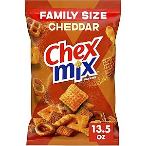 [SnS, AC] $2.77* | 13.5-Oz Chex Mix Savory Snack Mix (Cheddar) at Amazon