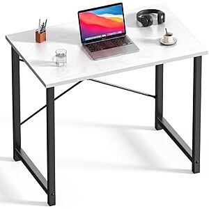 $19.99* | 32" DUMOS Compact Writing/Computer Desk (White) at Amazon