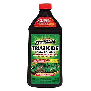 40 Oz Spectracide Triazicide Insect Killer for Lawns & Landscapes $5.40 + Free S&H w/ Prime or $35+