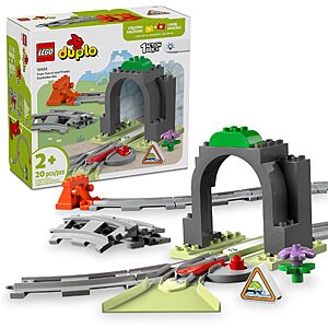 20-Piece LEGO Duplo: Trains - Train Tunnel and Tracks $11.19 + Free Shipping w/ Prime or on $35+