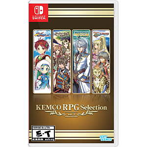 KEMCO RPG Selection Vol. 3 for Nintendo Switch $29.99 + Free S&H at Walmart
