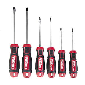 $7.43, Hyper Tough 6-Piece Slotted and Phillips Screwdriver Set, Walmart