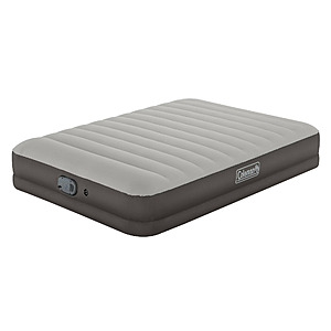 Coleman AlwayzAire Tough Guard Air Mattress Queen 14" with Rechargeable Dual Pump $83.17