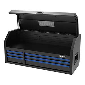 HART 52-Inch 6-Drawer Heavy-Duty Steel Tool Chest $298