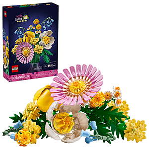 LEGO Botanicals Petite Sunny Bouquet Flower Set - 10347 $24