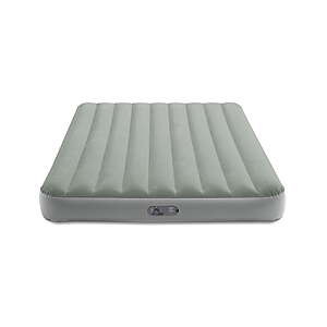 Intex 10" Queen Standard Dura-Beam Airbed Mattress with Built in Pump - $19.97