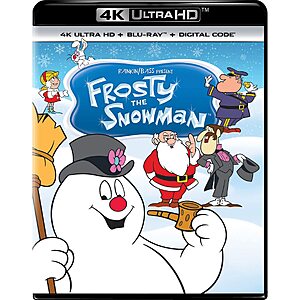 Frosty the Snowman - 4K Ultra HD + Blu-ray + Digital [4K UHD] $14.99 Amazon.com