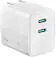 Insignia™ - 35W Dual USB-C Port Wall Charger - White $7.99