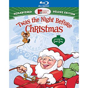 Twas the Night Before Christmas (Deluxe Edition) [Blu-ray]  $9.99 free shipping Amazon.com
