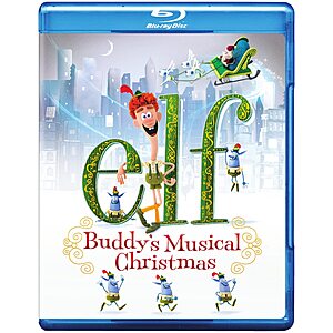 Elf: Buddy's Musical Christmas (Blu-ray+DVD+UltraViolet Combo) $5.41 Amazon.com