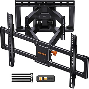 Perlegear Full Motion TV Wall Mount for 42-90" TVs (Holds up to 132-lbs) $32.90 + Free Shipping