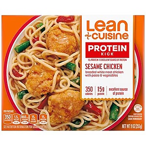 Lean Cuisine Features Tray Frozen Entree Sesame Chicken, 9.0 oz $2.49