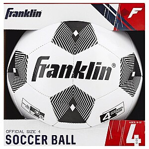 Franklin Sports Competition 100 Soccer Ball Size 4, 1.0 ea $7.49