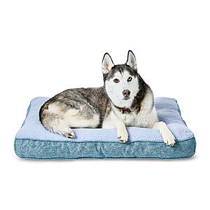 Vibrant Life Medium Tweed and Sherpa Orthopedic Dog Bed (35" x 26" x 4") $15.08 w/ W+ s/h