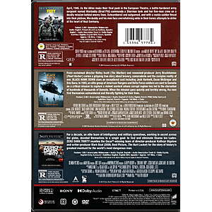 Black Hawk Down / Fury / Zero Dark Thirty (DVD)  $5 Walmart.com