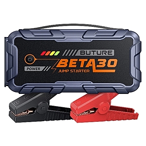 BUTURE 6000A Car Jump Starter Power Bank 26800mAh Car Battery Emergency Boosters $79.99 AC
