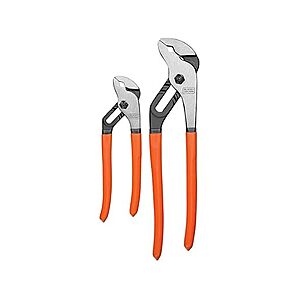 $10.79 | BLACK+DECKER BLACK+DECKER Slip Joint Pliers, 2 Pack at Woot!