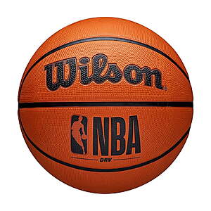 Wilson NBA DRV Outdoor Basketball - Brown, Size 7 - 29.5" ( Other Sizes On Sale As Well) $9.61