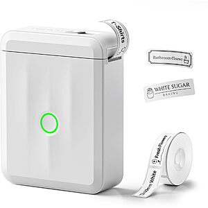 NIIMBOT D110 Bluetooth Thermal Printer / Label Maker $9 @ Amazon