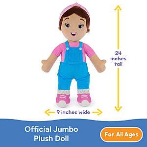 Ms. Rachel Jumbo 24-Inch Stuffed Plush $20 at Walmart