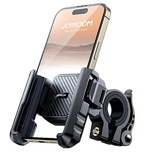 Joyroom Motorcycle & Bike Phone Mount (Black) $6.99 + Free Shipping w/ Prime or on $35+