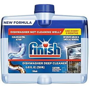 [SnS, AC] $2.65* | 8.45-Oz Finish Dual Action Dishwasher Cleaner at Amazon