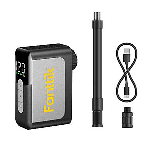 Fanttik X10 Ace 120PSI Mini Bike Pump w/ Presta & Schrader Valve $37.99 + Free S&H