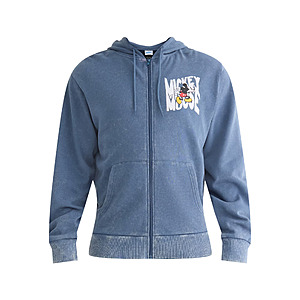 Disney Men's Mickey Mouse Graphic Zip Hoodie (Small - 3XL) $11.31 + Free Shipping w/ Walmart+ or on $35+