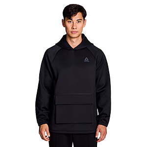 Reebok Men's and Big Men's Stadium Pullover Hoodie, Sizes S-3XL (black or brown) - from $14.08