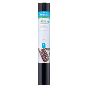 MICHAELS: Cricut Premium Vinyl, Removable (Black) STARTING at $3.99 ONLINE or BOGO In Store