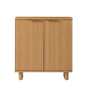 Better Homes & Gardens Lillian Fluted Accent Cabinet (Natural Pine) $98.88 + Free Shipping